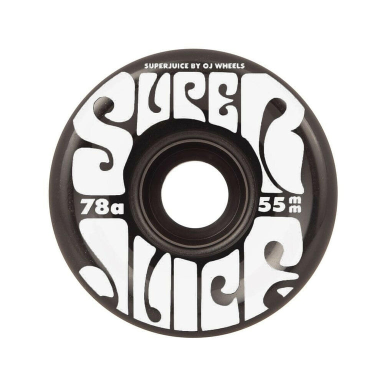OJ - Mini Super Juice Trans Black 55MM 78A Skateboard Wheels.