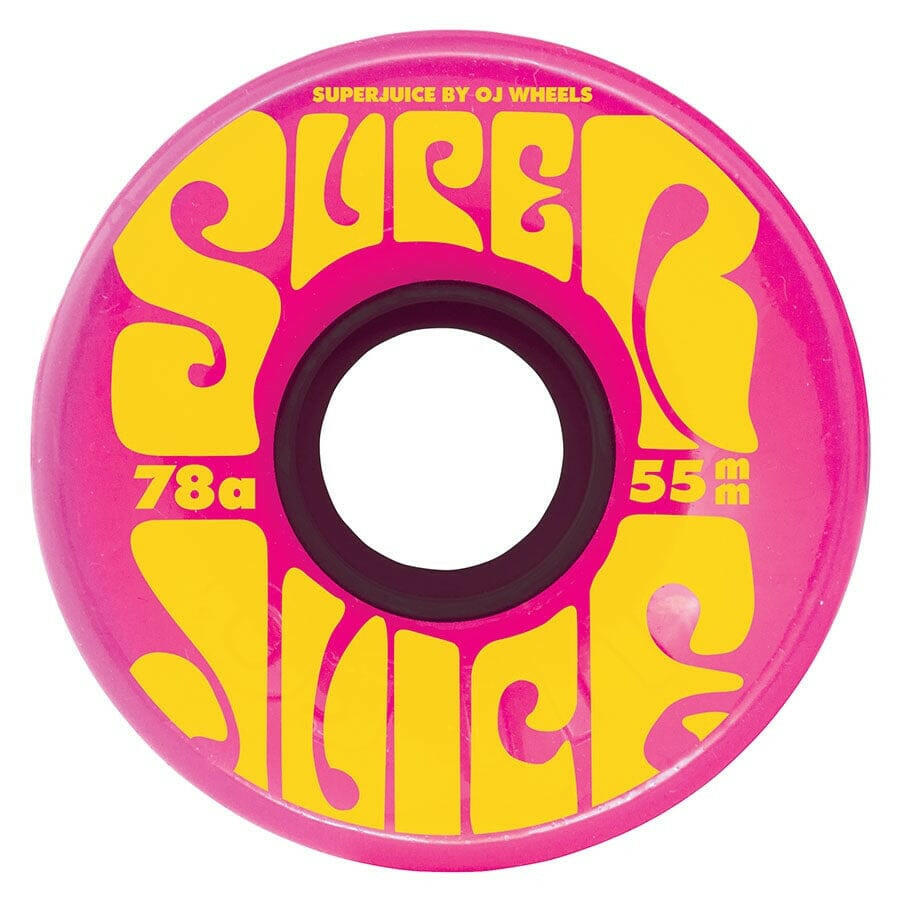 OJ - Mini Super Juice Pink 55MM 78A Skateboard Wheels.
