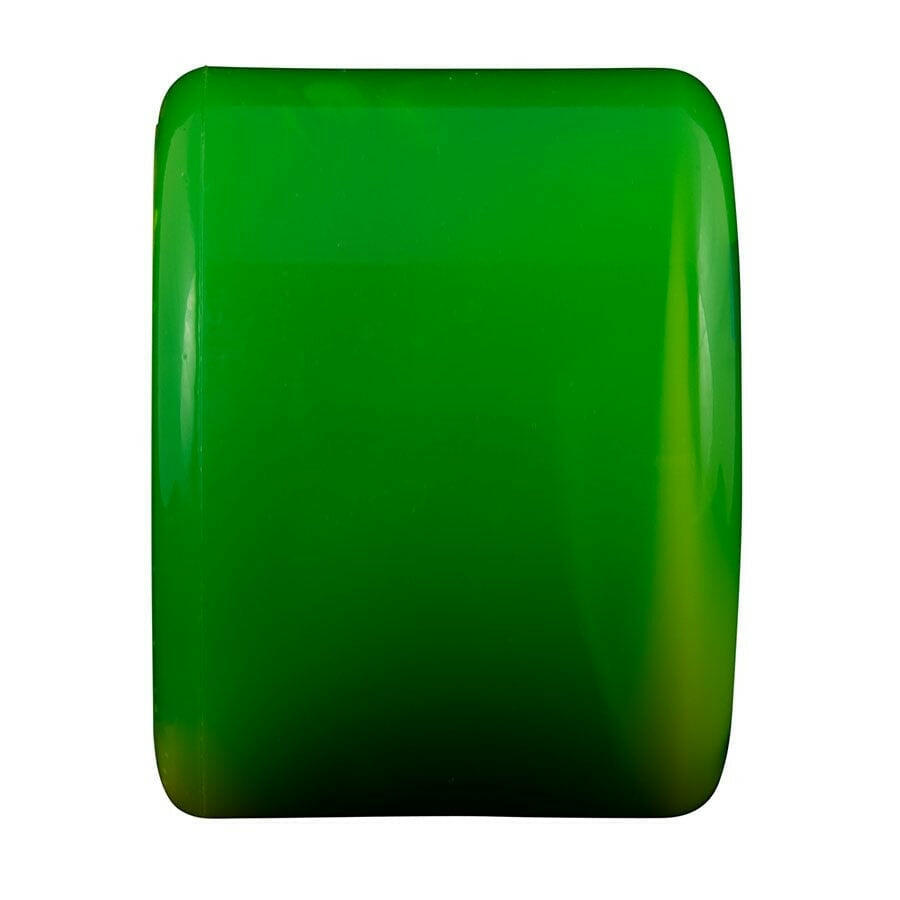 OJ - Super Juice Green/Yellow Swirl 60MM 78A Skateboard Wheels.