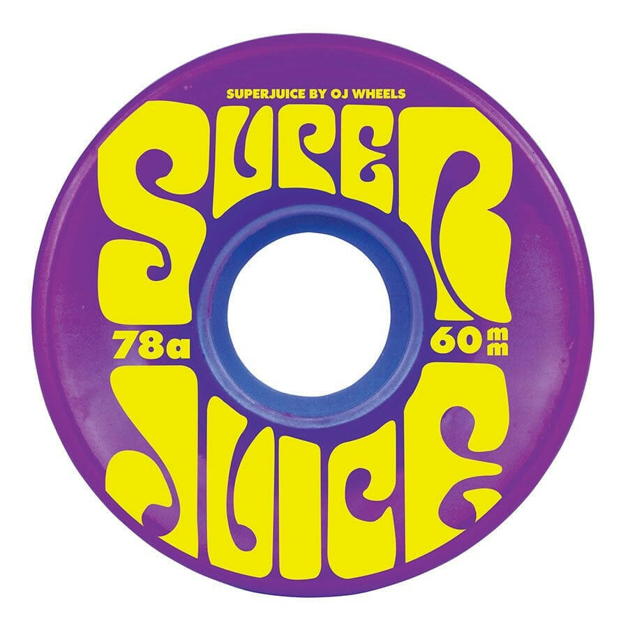 OJ - Super Juice Purple 60MM 78A Skateboard Wheels.