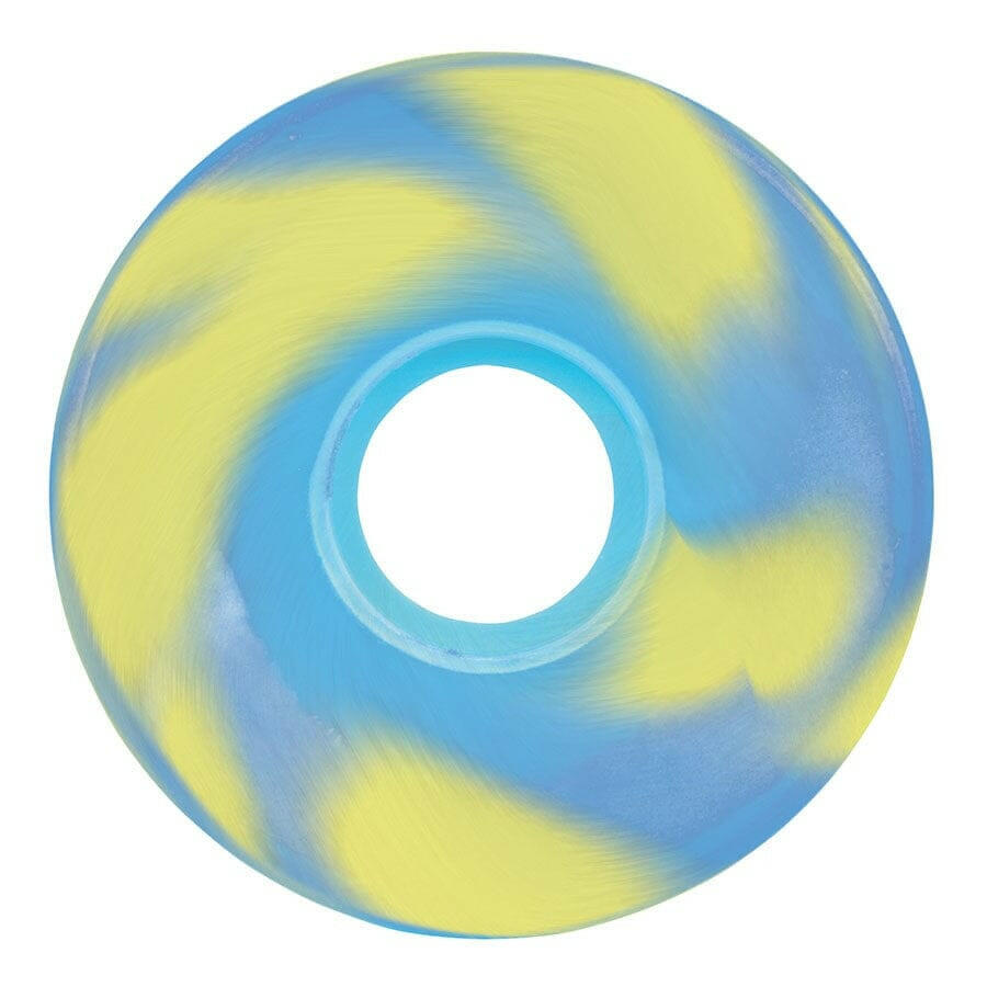 OJ - Super Juice Blue/Yellow Swirl 60MM 78A Skateboard Wheels.