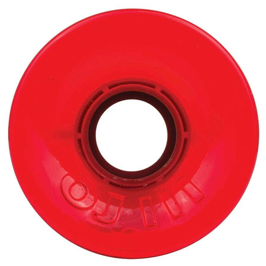 OJ - Hot Juice Trans Red 60MM 78A Skateboard Wheels.