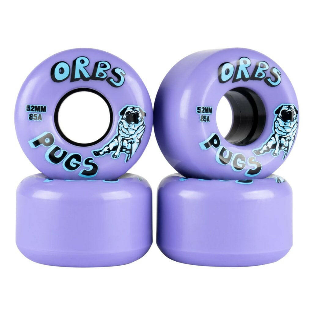 Orbs - Pugs 52MM 85A Skateboard Wheels.