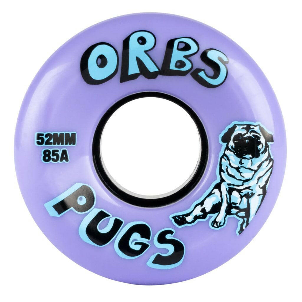 Orbs - Pugs 52MM 85A Skateboard Wheels.
