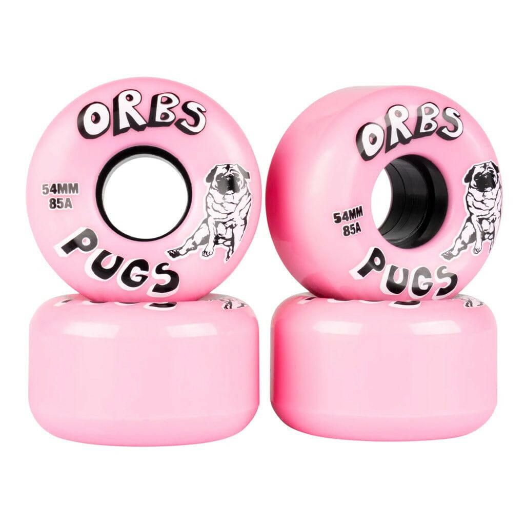 Orbs - Pugs 54MM 85A Skateboard Wheels.