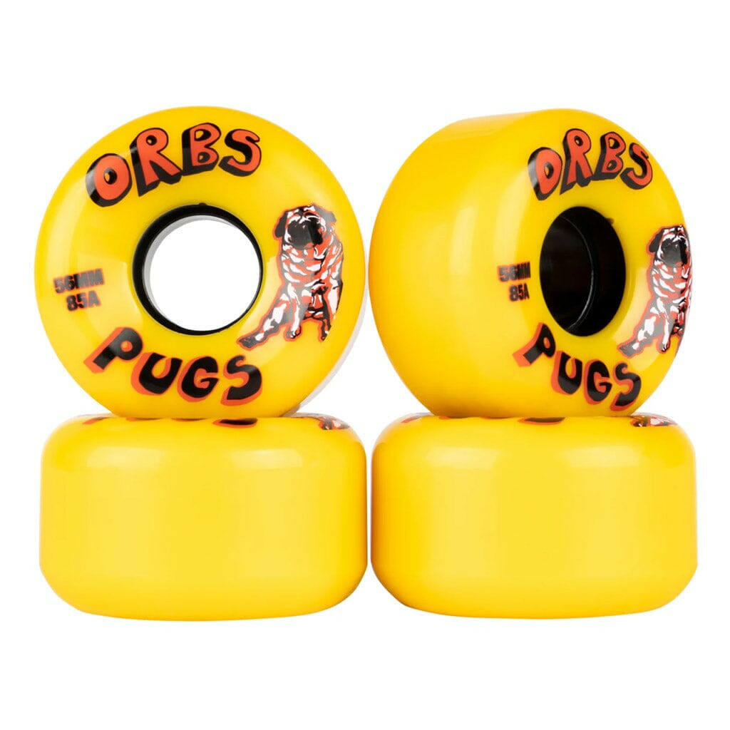Orbs - Pugs 56MM 85A Skateboard Wheels.