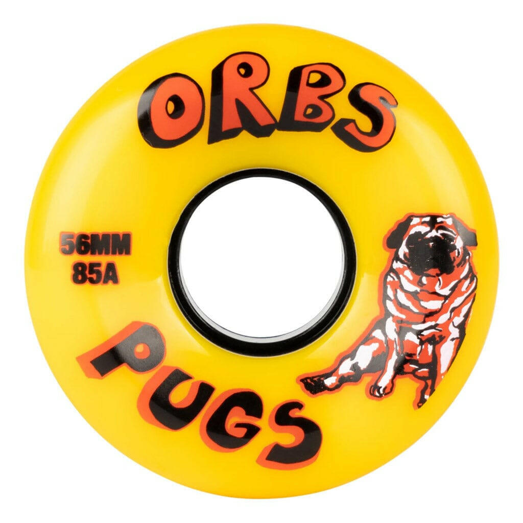 Orbs - Pugs 56MM 85A Skateboard Wheels.