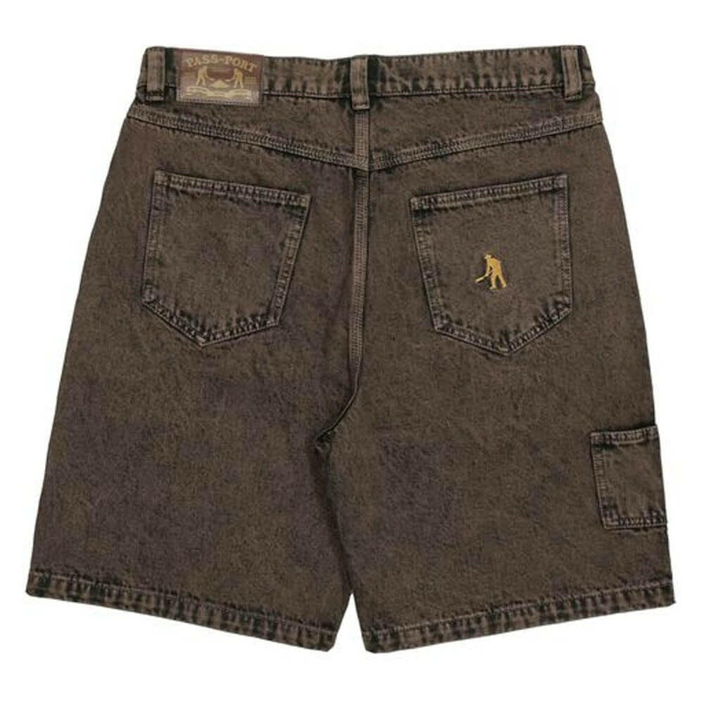 Pass~Port - Workers Club Shorts Overdye Brown.