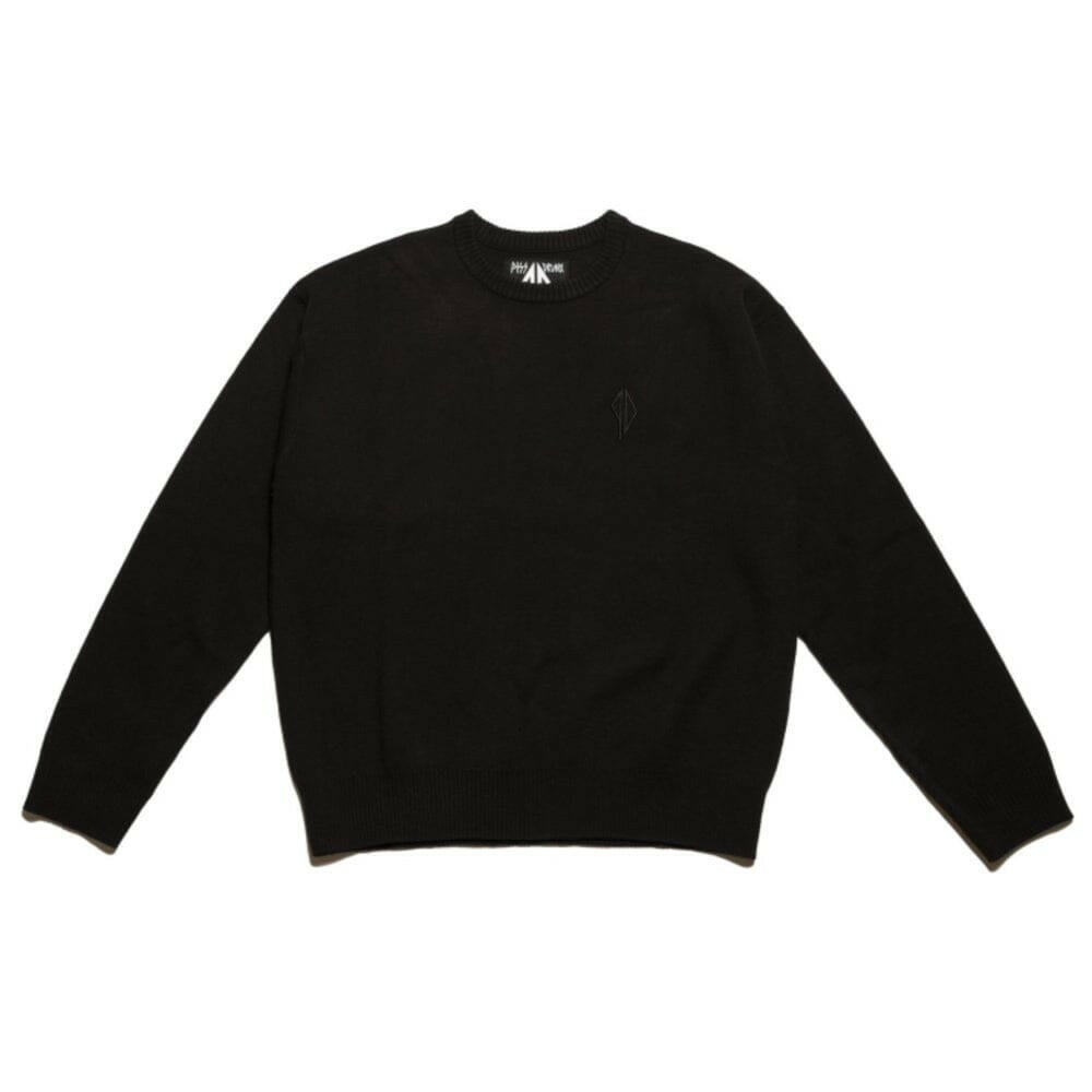 PissDrunx - Black Knight Knit Sweater Black.