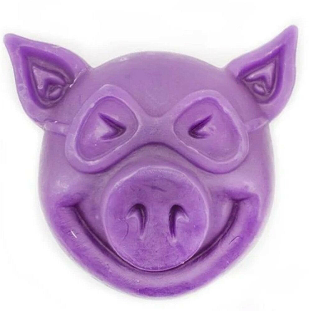Pig - Pig Head Wax Purple.