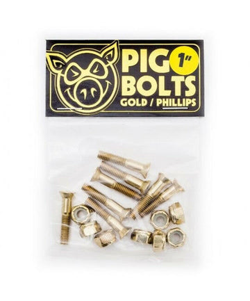 Pig - 1 Phillips Bolts Gold.