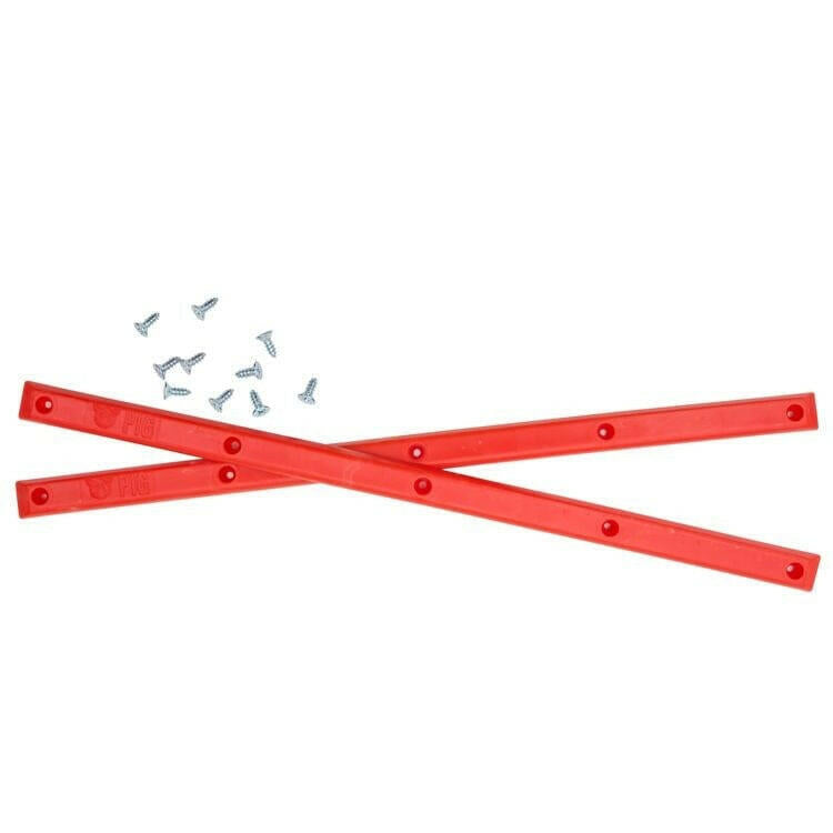 Pig - Skateboard Rails Red.