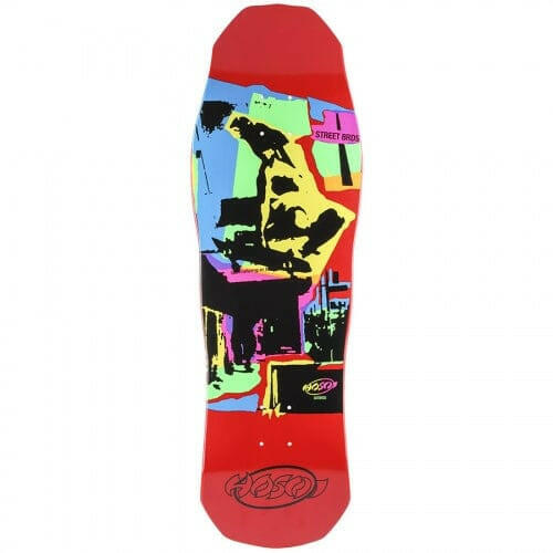 Hosoi - Pop Art 1987 10.0 Reissue Skateboard Deck.