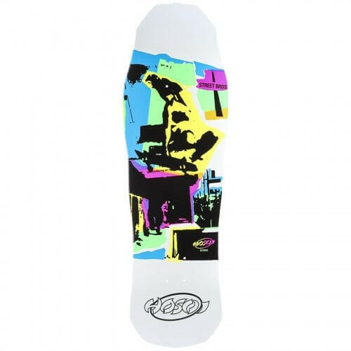 Hosoi - Pop Art 1987 10.0 Reissue Skateboard Deck.