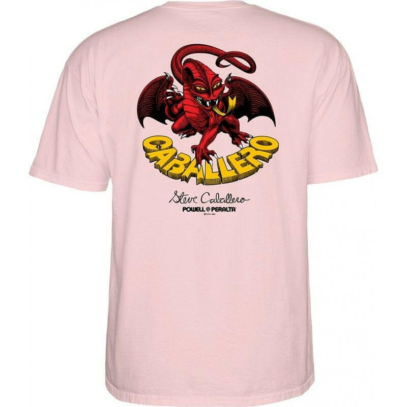 Powell Peralta - Caballero Dragon II Tee Light Pink.