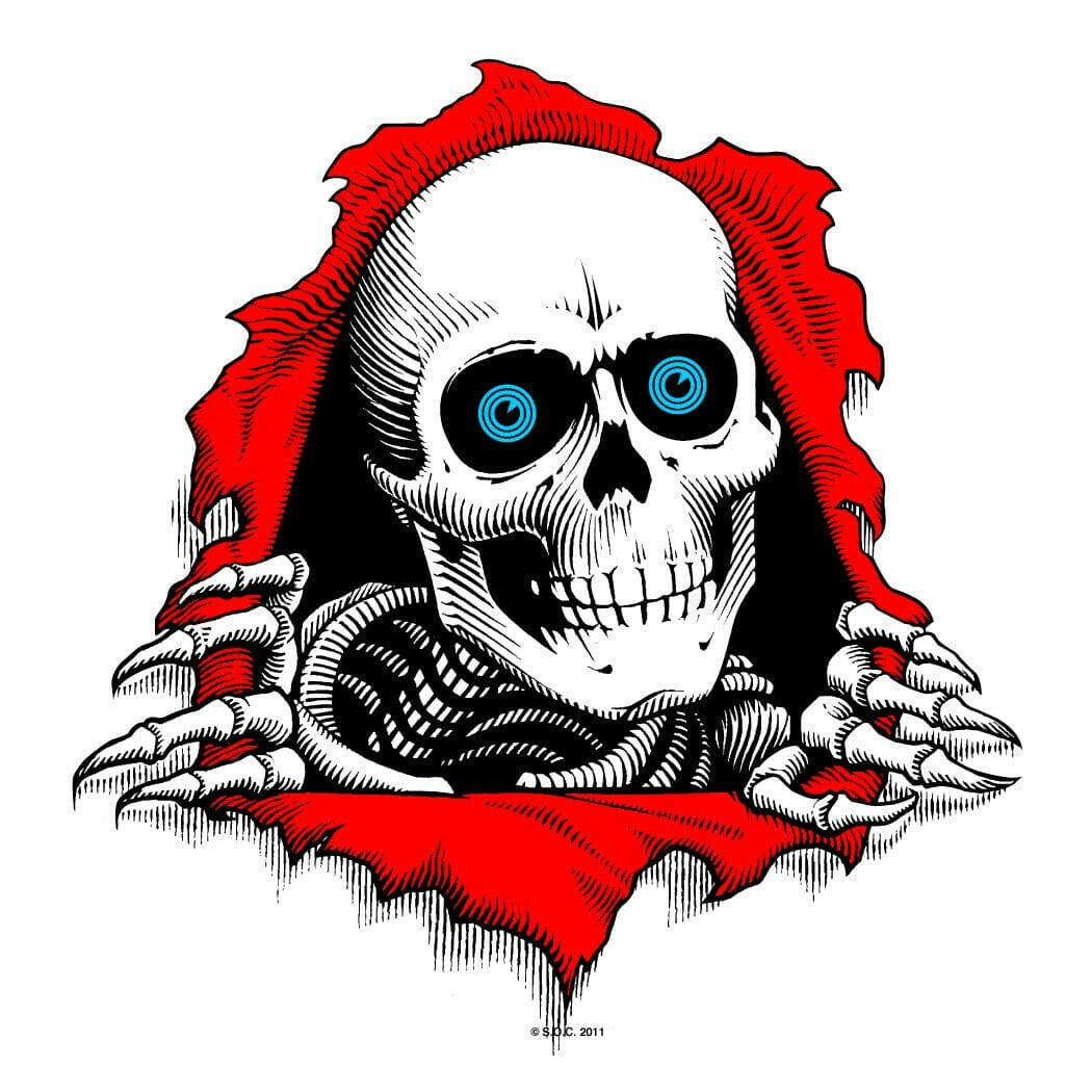 Powell Peralta - 12" Ripper Ramp Sticker.