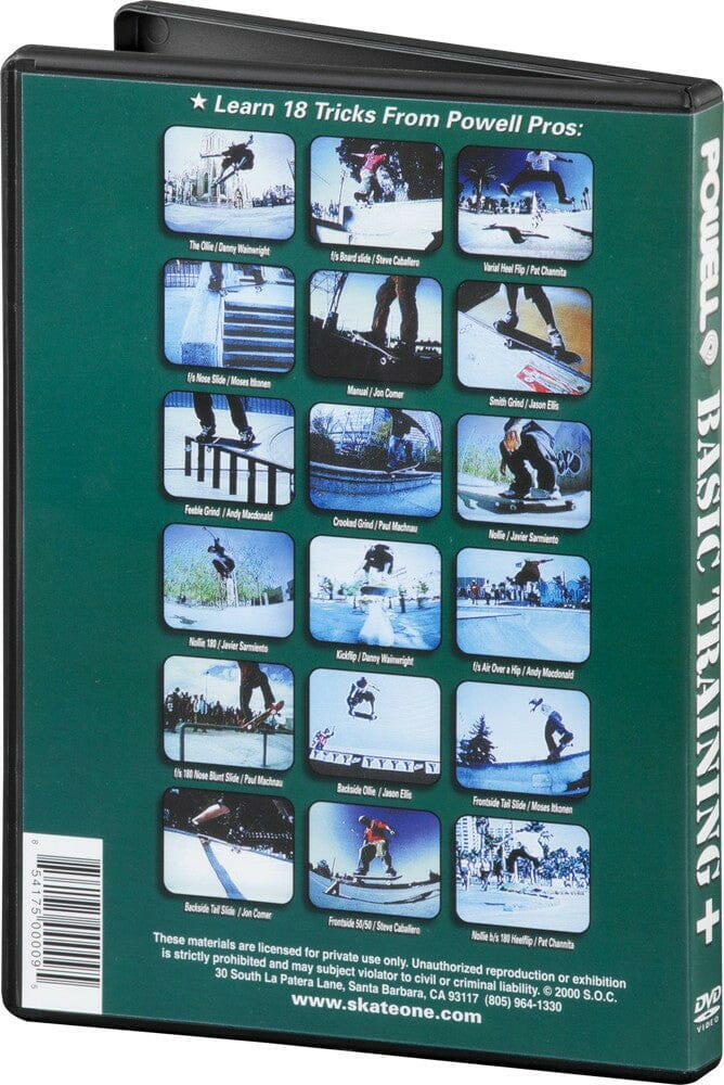 Powell Peralta - Basic Training Plus DVD.