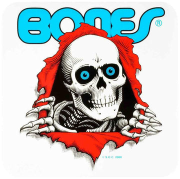 Powell Peralta - Ripper Bumper 5" Sticker White.