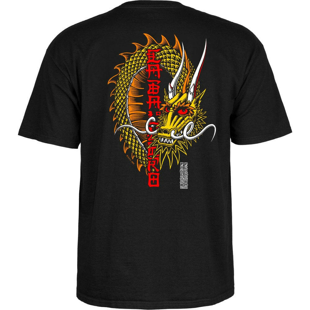 Powell Peralta - Caballero Ban This Dragon Tee Black.