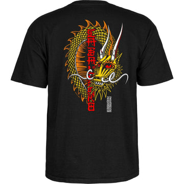 Powell Peralta - Caballero Ban This Dragon Tee Black.