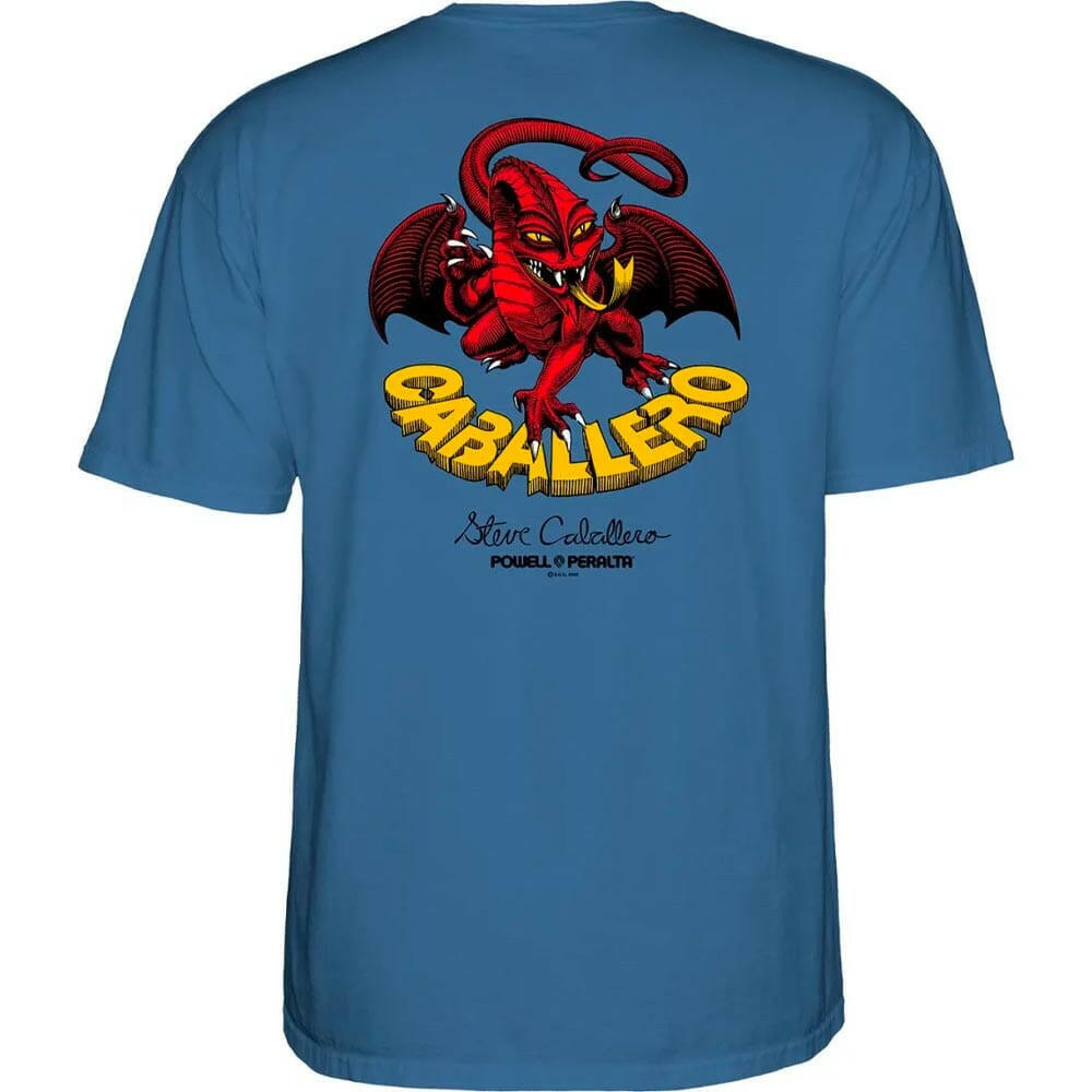 Powell Peralta - Caballero Dragon II Tee Slate Blue.