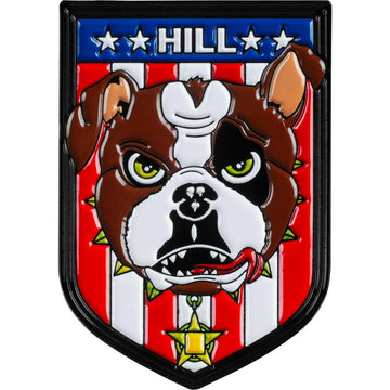 Powell Peralta - Frankie Hill Bulldog Lapel Pin.