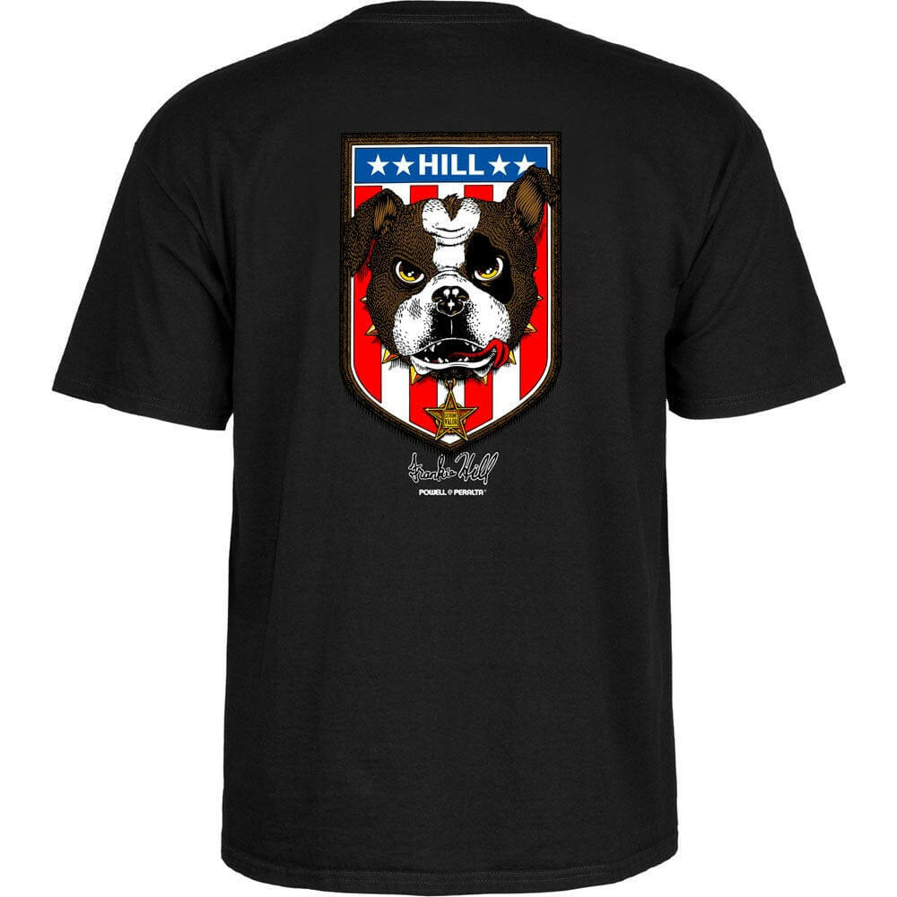 Powell Peralta - Hill Bulldog Tee Black.