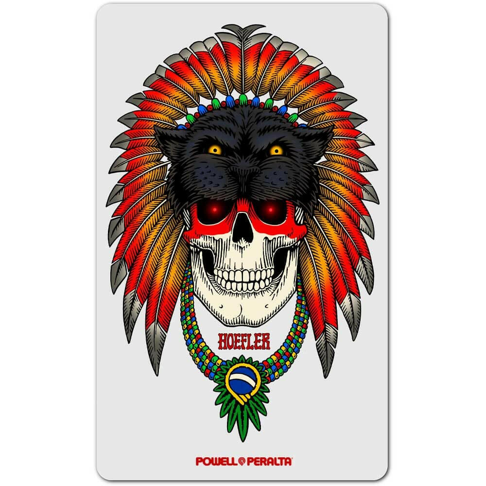 Powell Peralta - Kelvin Hoefler Skull 4.75" Sticker.