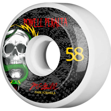 Powell Peralta - Mike McGill Skull & Snake 58MM 104A PF Skateboard Wheels.