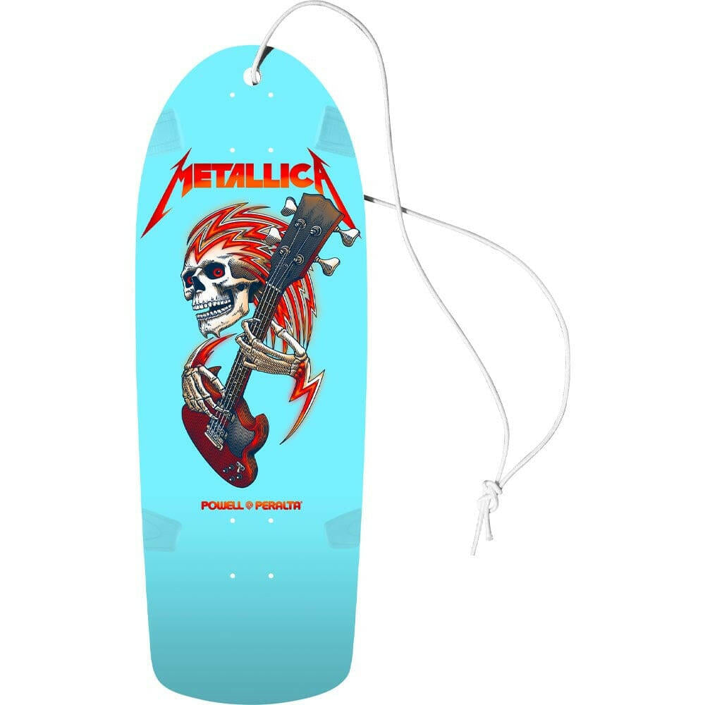 Powell Peralta - Metallica Collab Air Freshener Light Blue.