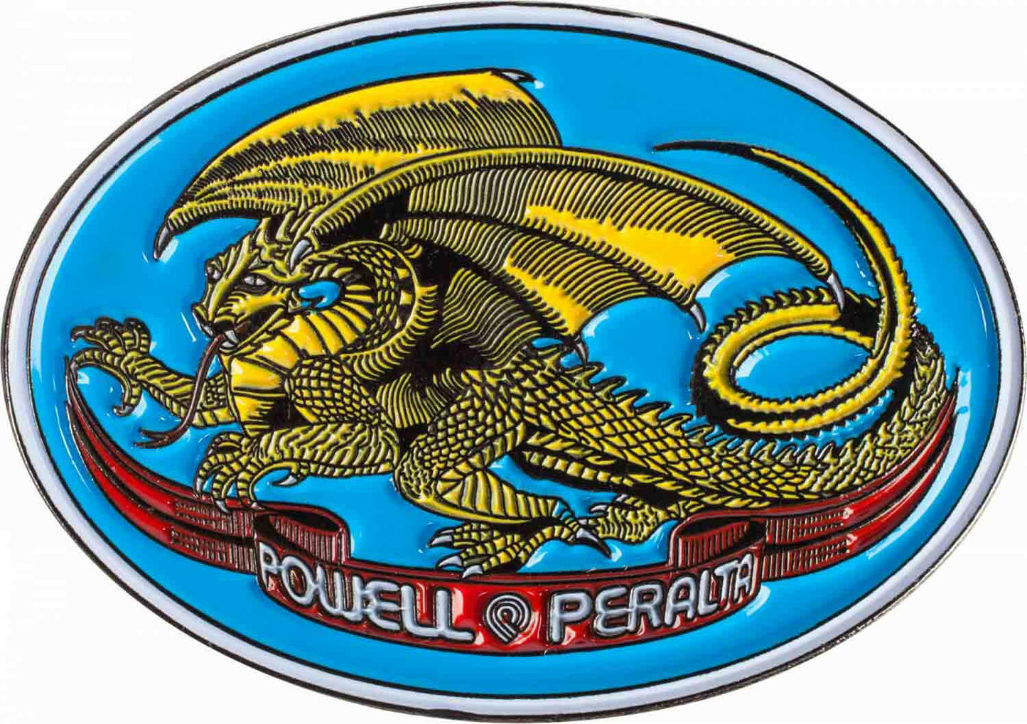 Powell Peralta - Oval Dragon Lapel Pin.