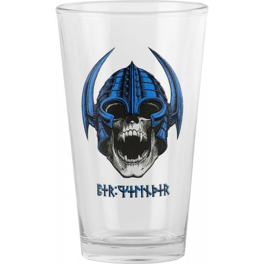 Powell Peralta - Per Welinder Nordic Skull Pint Glass.