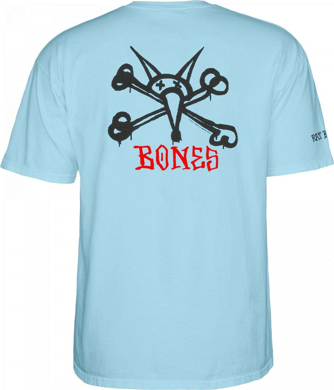 Powell Peralta - Rat Bones Tee Light Blue.