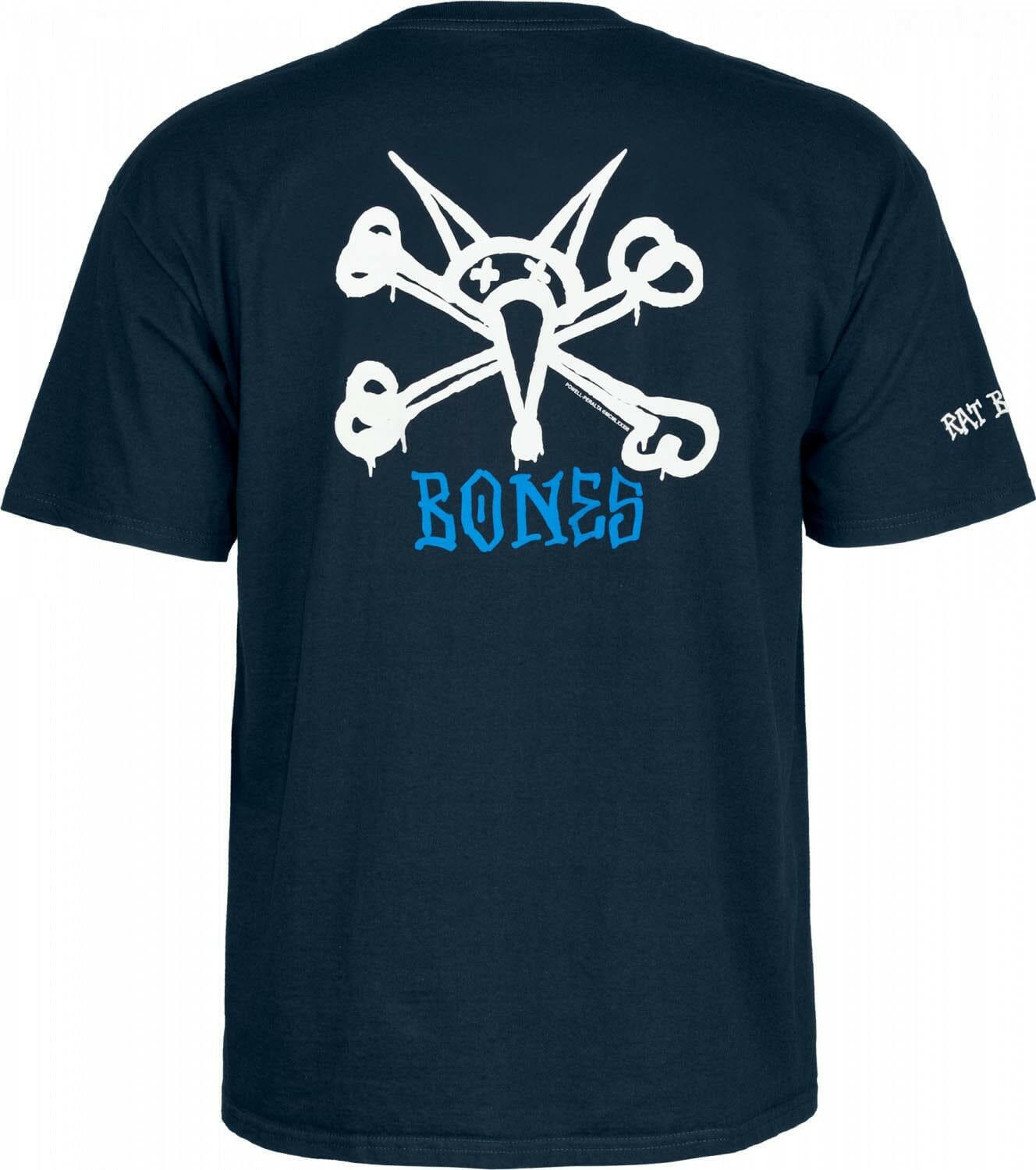 Powell Peralta - Rat Bones Tee Navy.