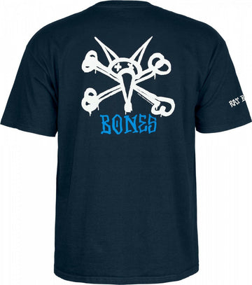 Powell Peralta - Rat Bones Tee Navy.