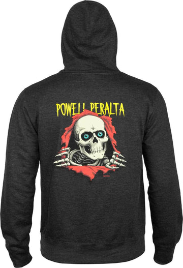 Powell Peralta - Ripper Mens Hoodie Charcoal.