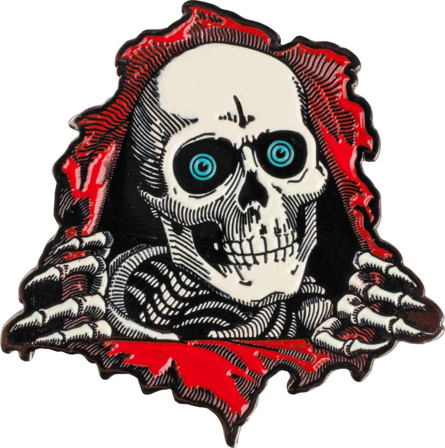 Powell Peralta - Ripper Red Lapel Pin.