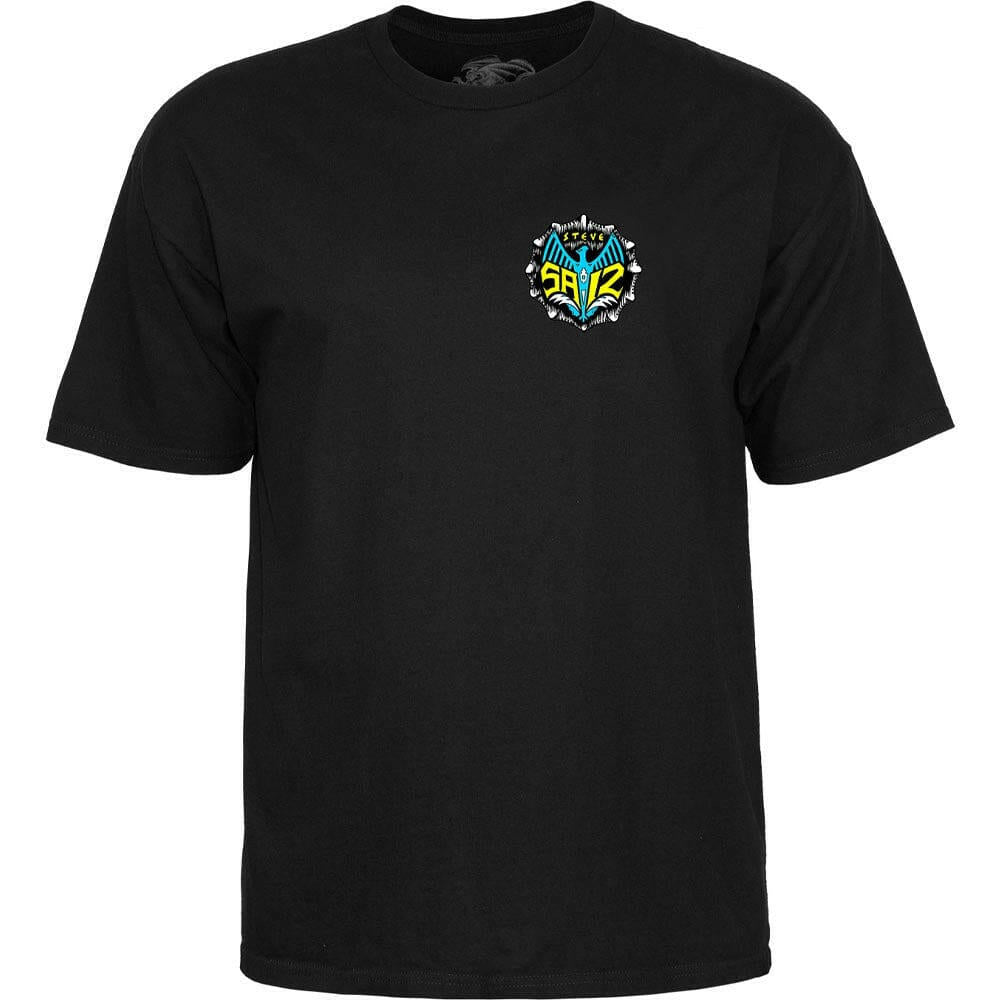 Powell Peralta - Steve Saiz Totem Tee Black.