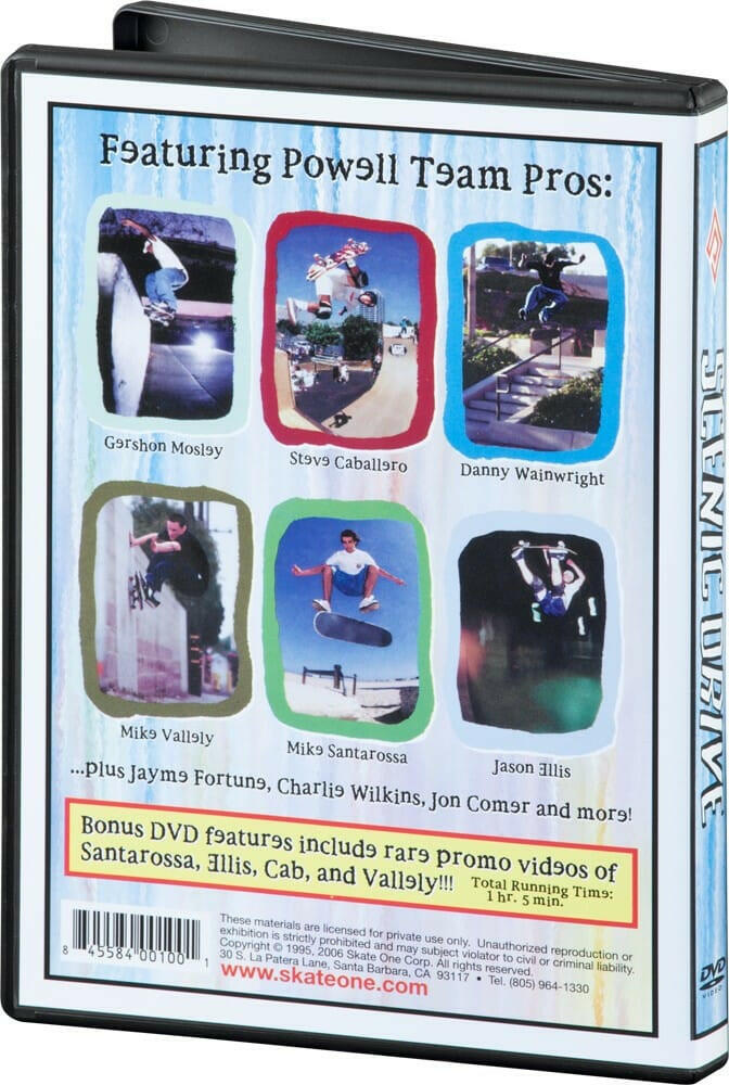 Powell Peralta - Scenic Drive DVD.