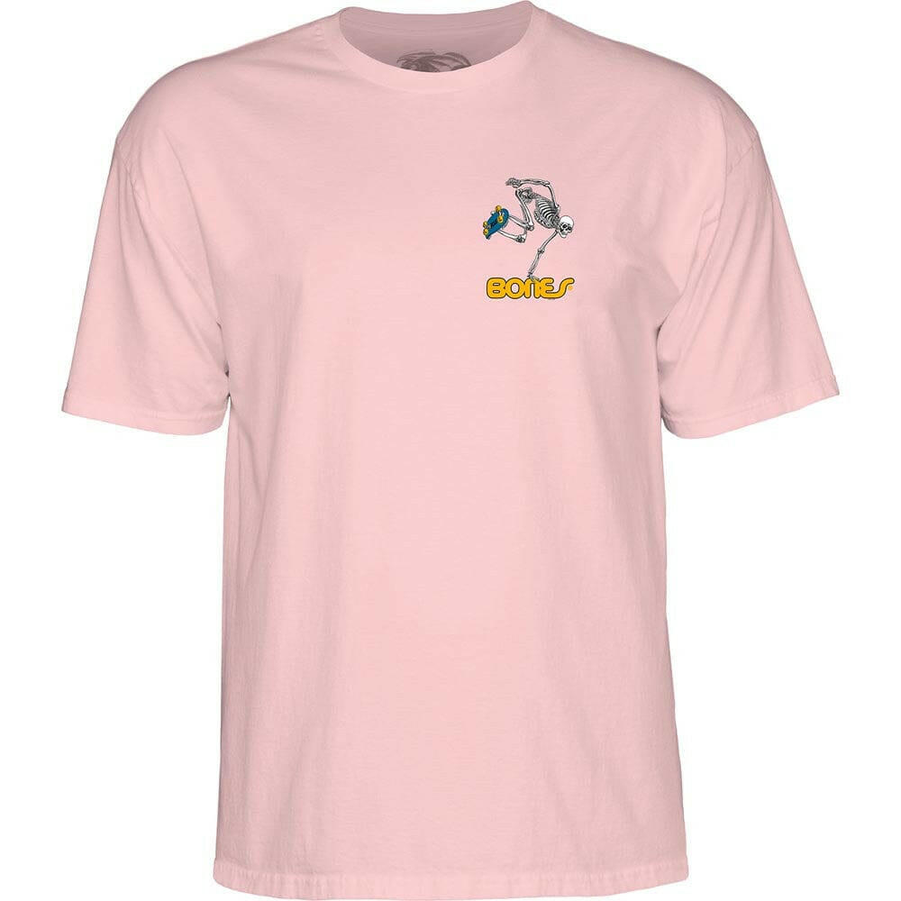 Powell Peralta - Skateboarding Skeleton Tee Light Pink.