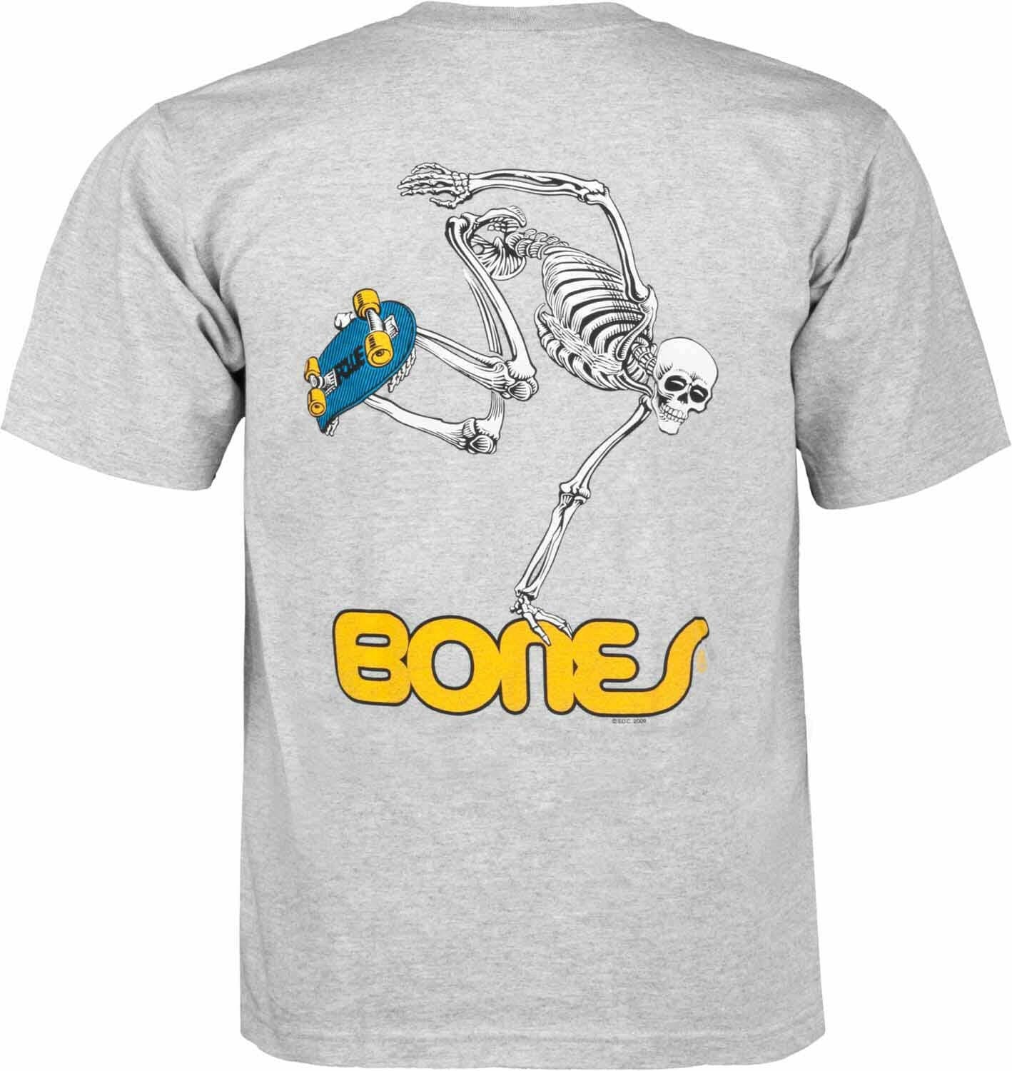 Powell Peralta - Skateboard Skeleton Youth Tee Grey.