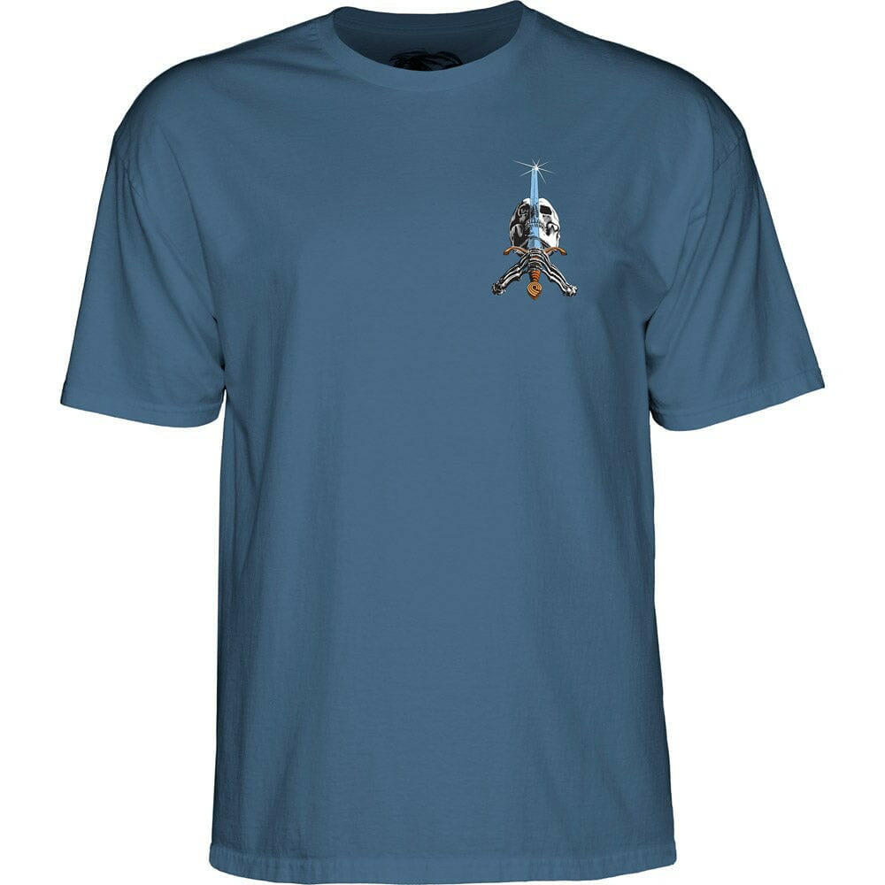 Powell Peralta - Skull & Sword Tee Indigo Blue.