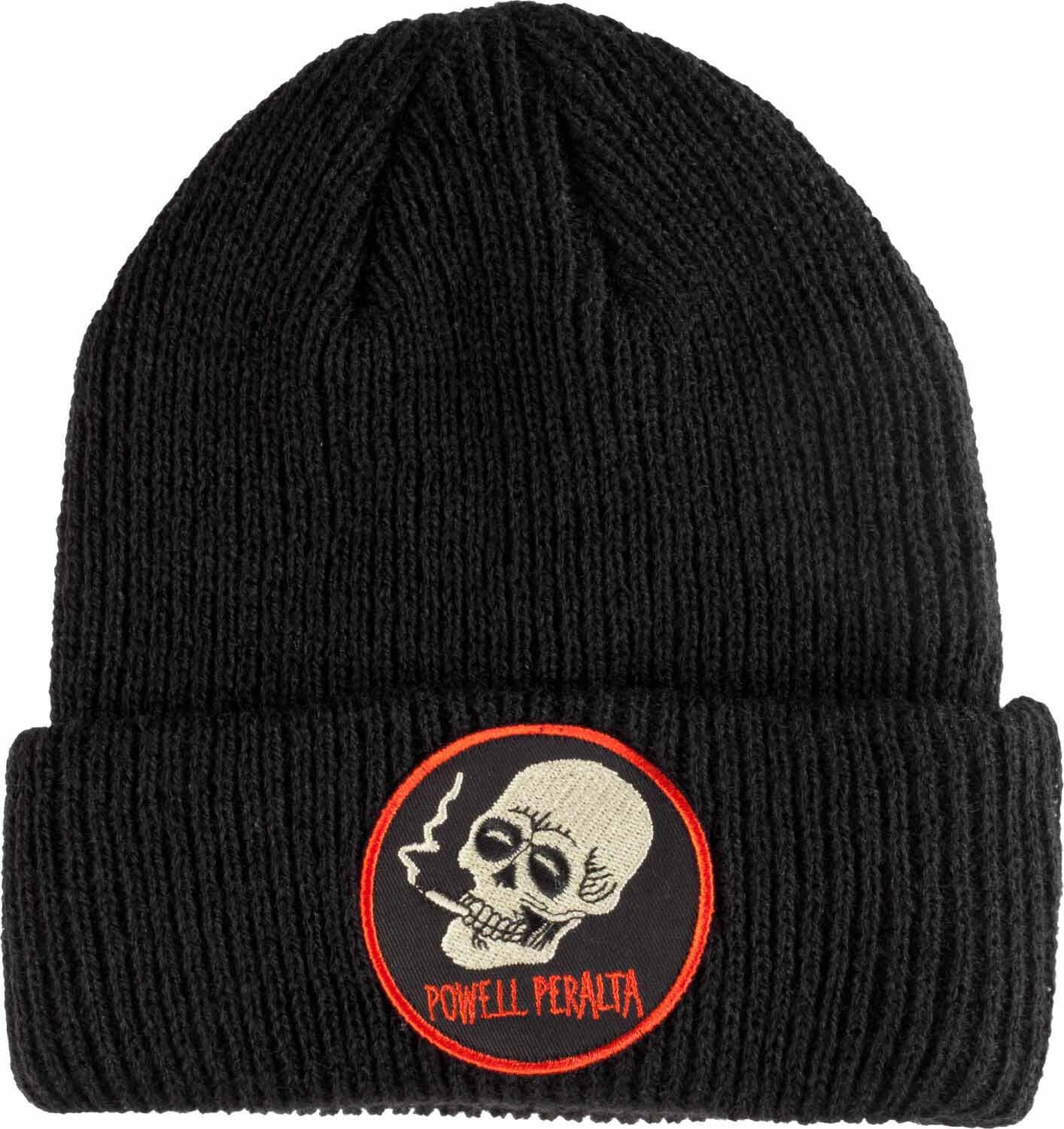Powell Peralta - Smoking Skull Beanie Black.