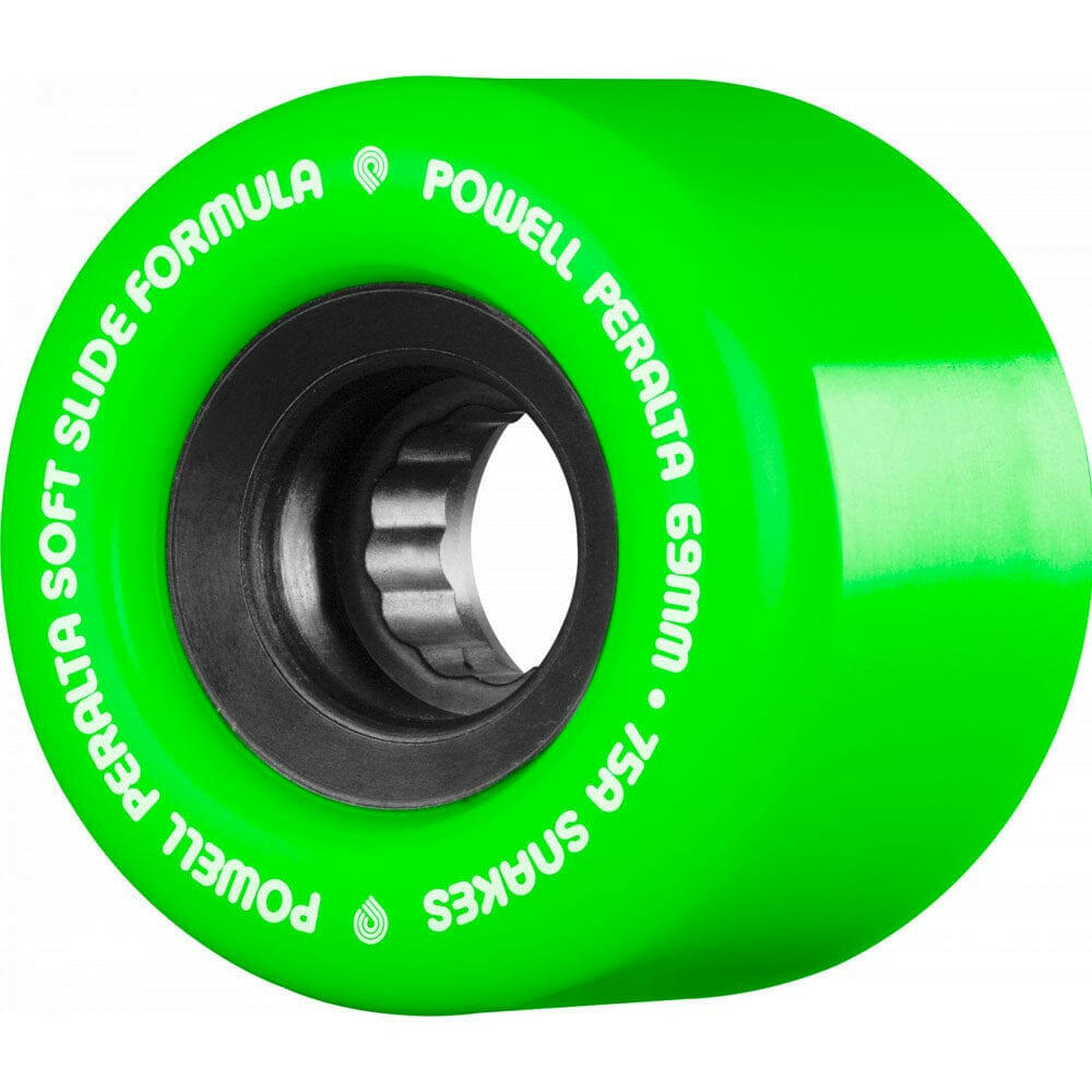 Powell Peralta - Snakes Green 69MM 75A ATF Skateboard Wheels.