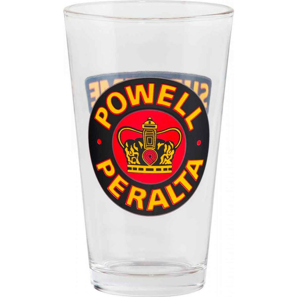 Powell Peralta - Supreme Pint Glass.