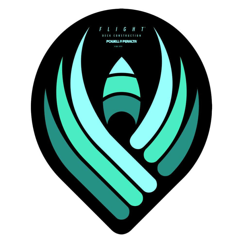 Powell Peralta - Team Flight 7" Sticker.