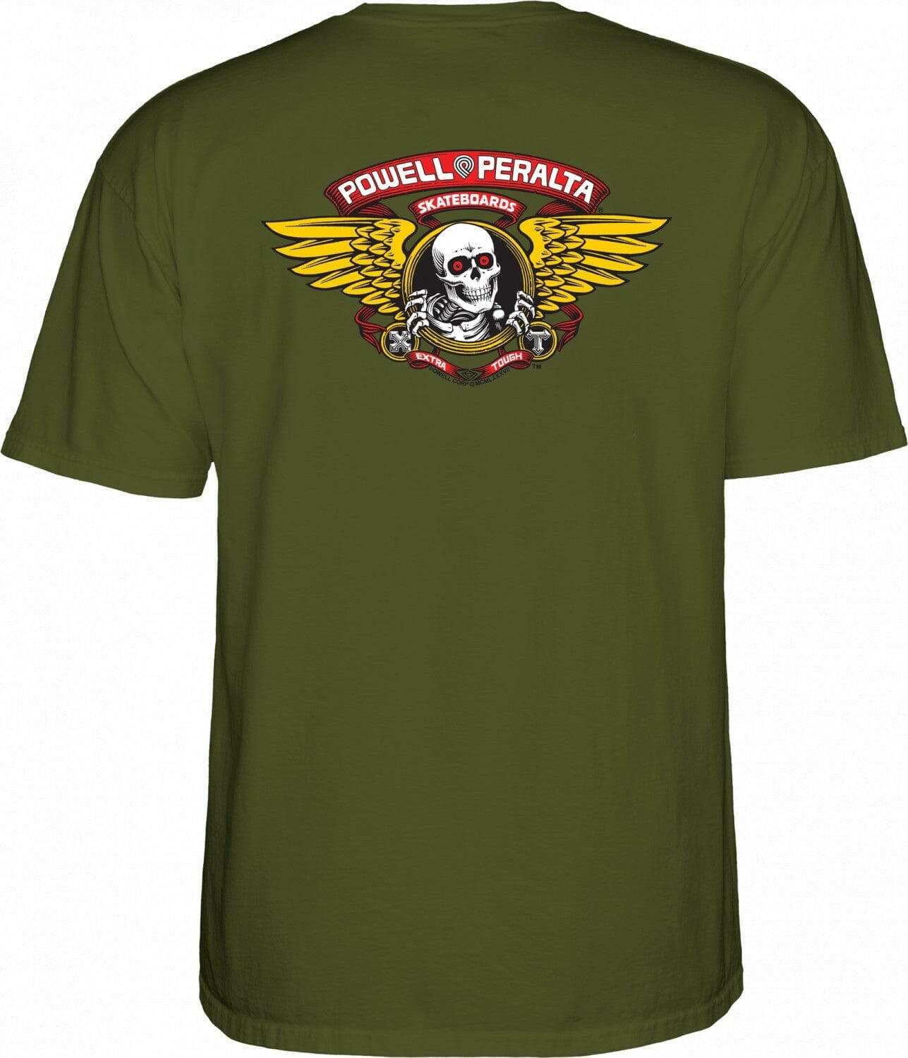 Powell Peralta - Winged Ripper Tee Military Green.