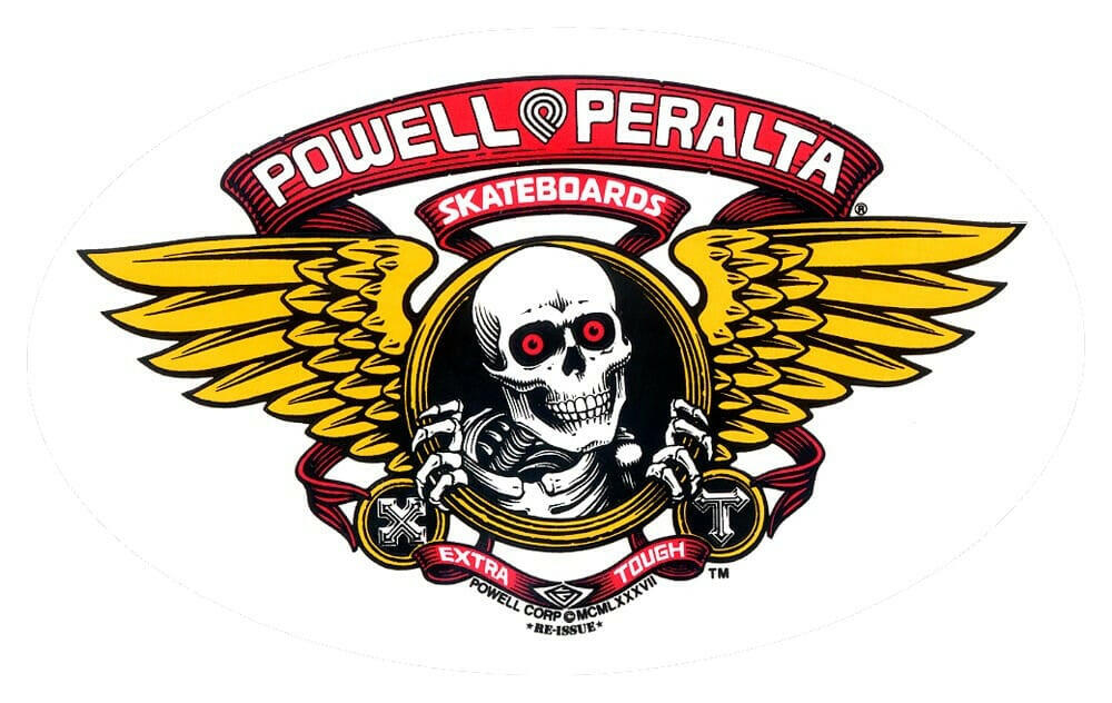 Powell Peralta - Winged Ripper Sticker.