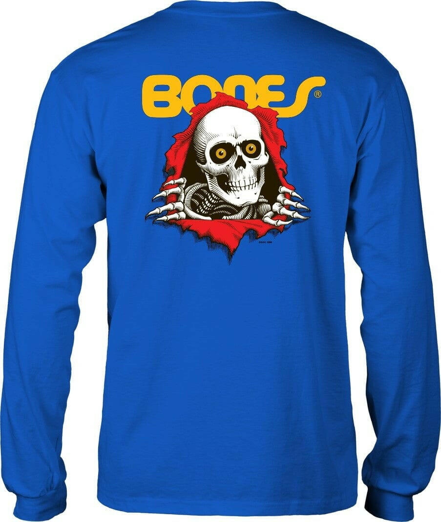 Powell Peralta - Ripper Youth L/S Tee Royal Blue.