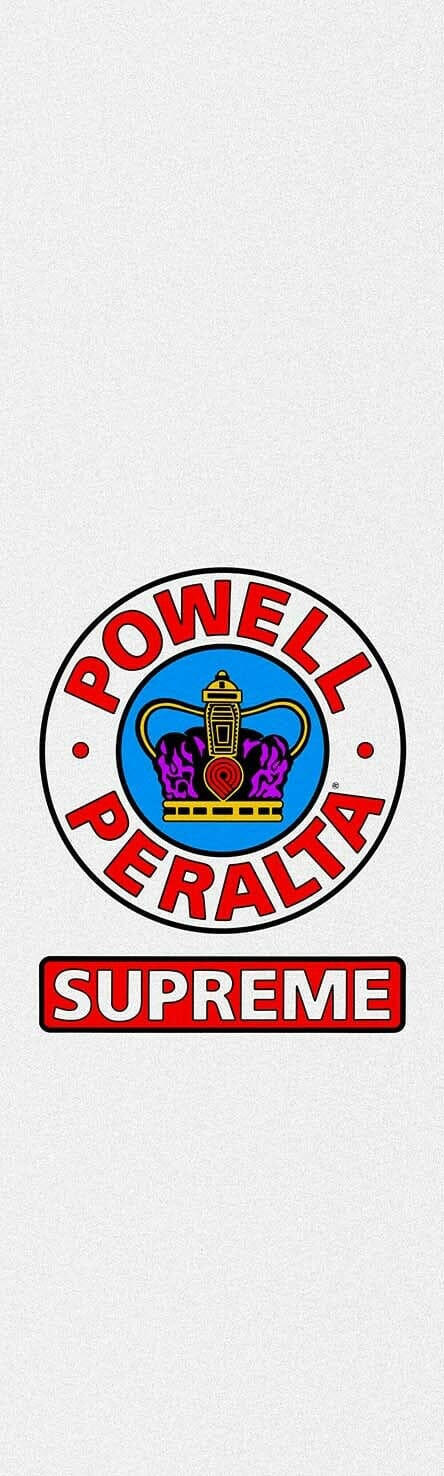 Powell Peralta - Supreme 9.0" Griptape White.